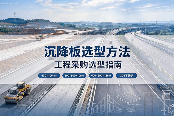 庆阳沉降板选择方法