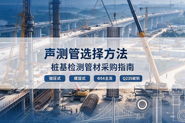 庆阳声测管选型标准