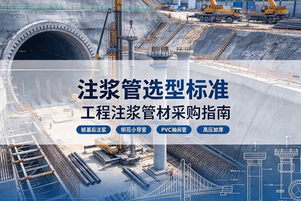 庆阳注浆管选型标准