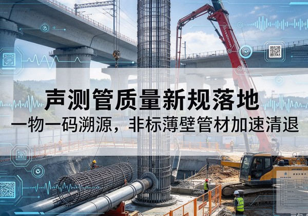庆阳声测管质量新规落地，一物一码溯源，非标薄壁管材加速清退