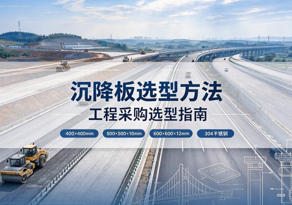 庆阳沉降板选择方法