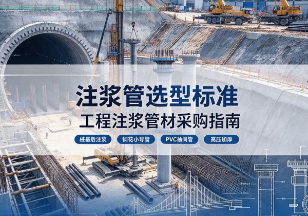 庆阳注浆管选型标准